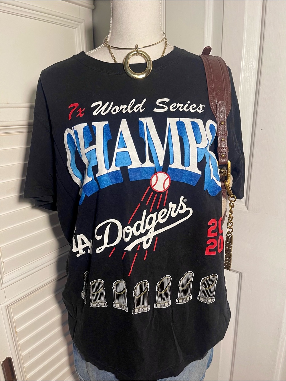 LA Dodgers 7x World Series Champs Tee!!